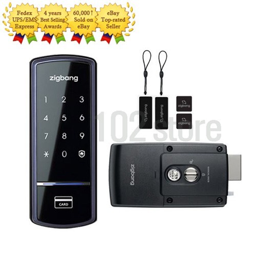 Samsung Jigbang SHS-1321 Smart Digital Door Lock Deadbolt English Manual gallery
