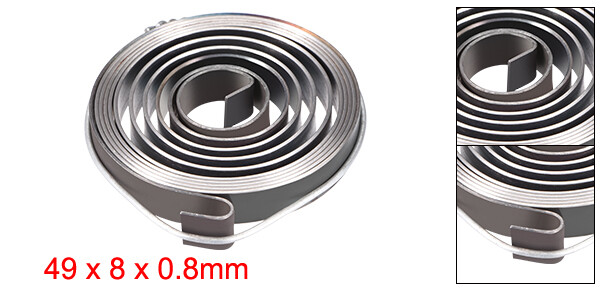 Drill Press Spring Quill Feed Return Coil Spring Assembly 1540mm 49x8x0.8mm gallery