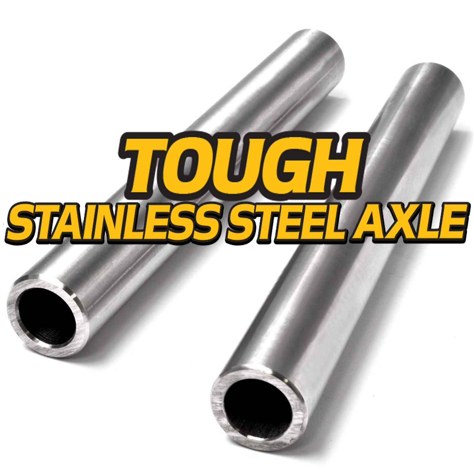 (2Kits) Stainless Steel Axle & Bearing Conversion Z 242 246 248 254 w/6" Sleeve gallery