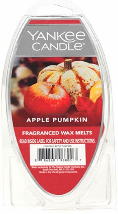 NEW Yankee Candle Apple Pumpkin Fragranced wax melts 2.6 oz cubes Fall Scent! gallery