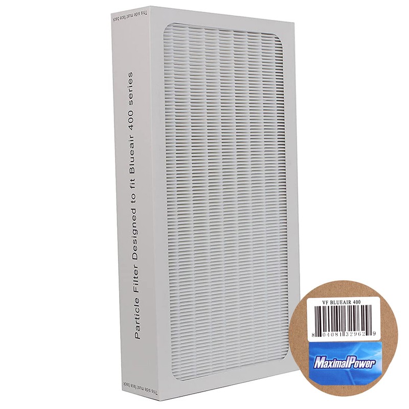 MaximalPower Replacement HEPA Filter for Blueair 400 Series Air Purifiers (1PK) gallery