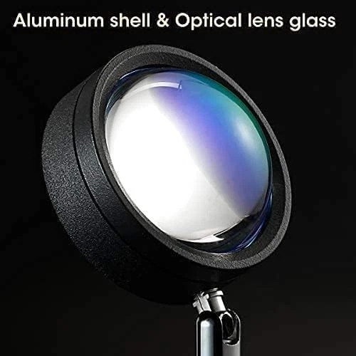 Sunset Lamp Projector, Rainbow Projection Led Lights with Remote, 16 Colors Mult gallery