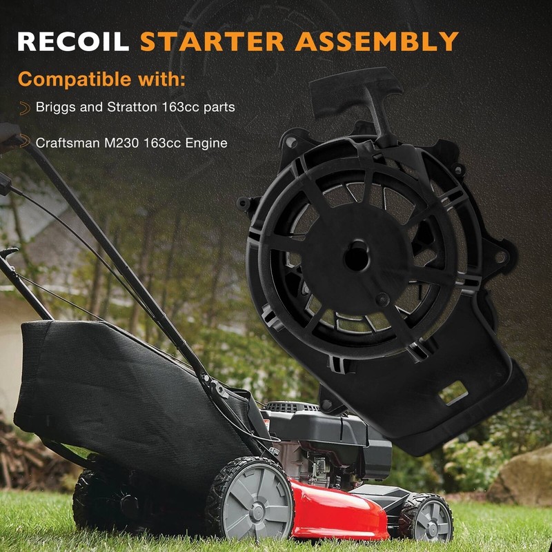 594062 Rewind Recoil Starter Pull Start For Briggs & Stratton Engine Lawn Mower gallery