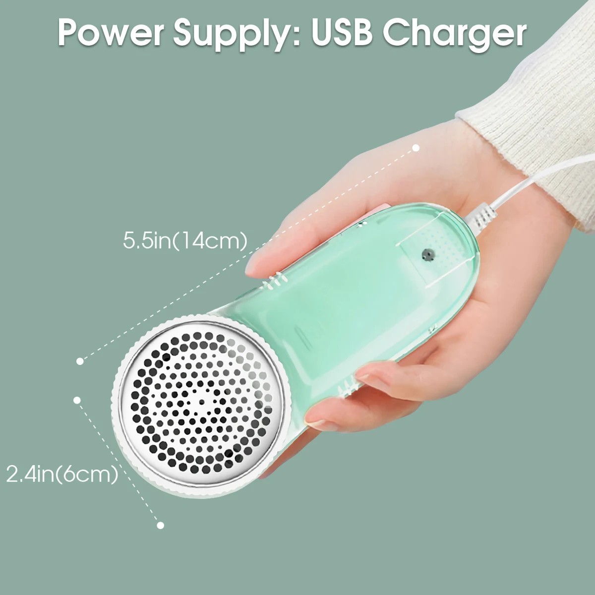 Lint Pill Fluff Fuzz Remover Shaver Electric Clothes Fabrics Sweater Household gallery