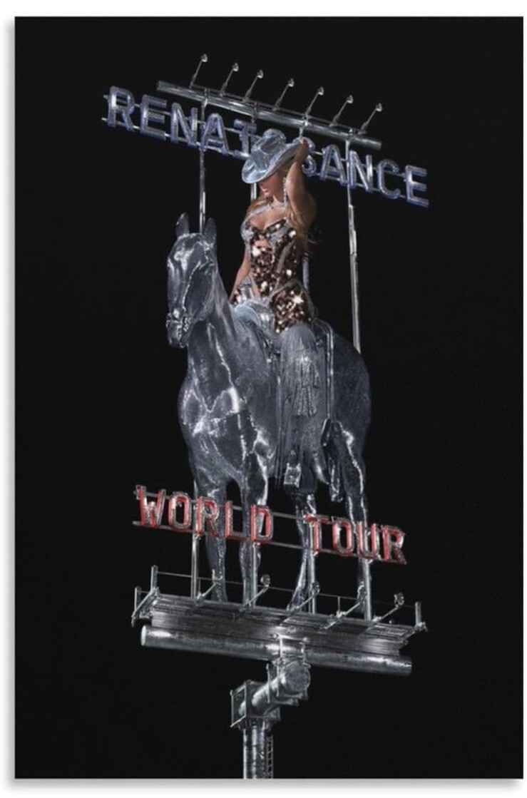 Beyoncé Renaissance World Tour Billboard Movie Poster 24x18 Vertical- Unframed gallery
