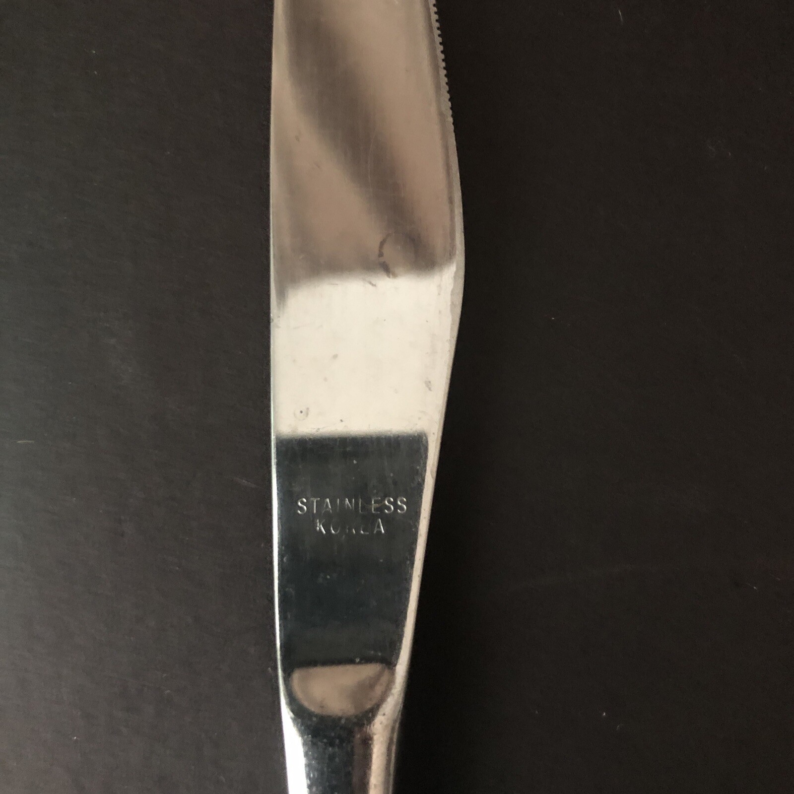 Plain Handle Stainless Steel Modern Solid Knife Made in Korea gallery