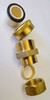 5-Part BRASS Copper To PVC Transition 3/4" CPVC Compression Union Genova 53044 gallery