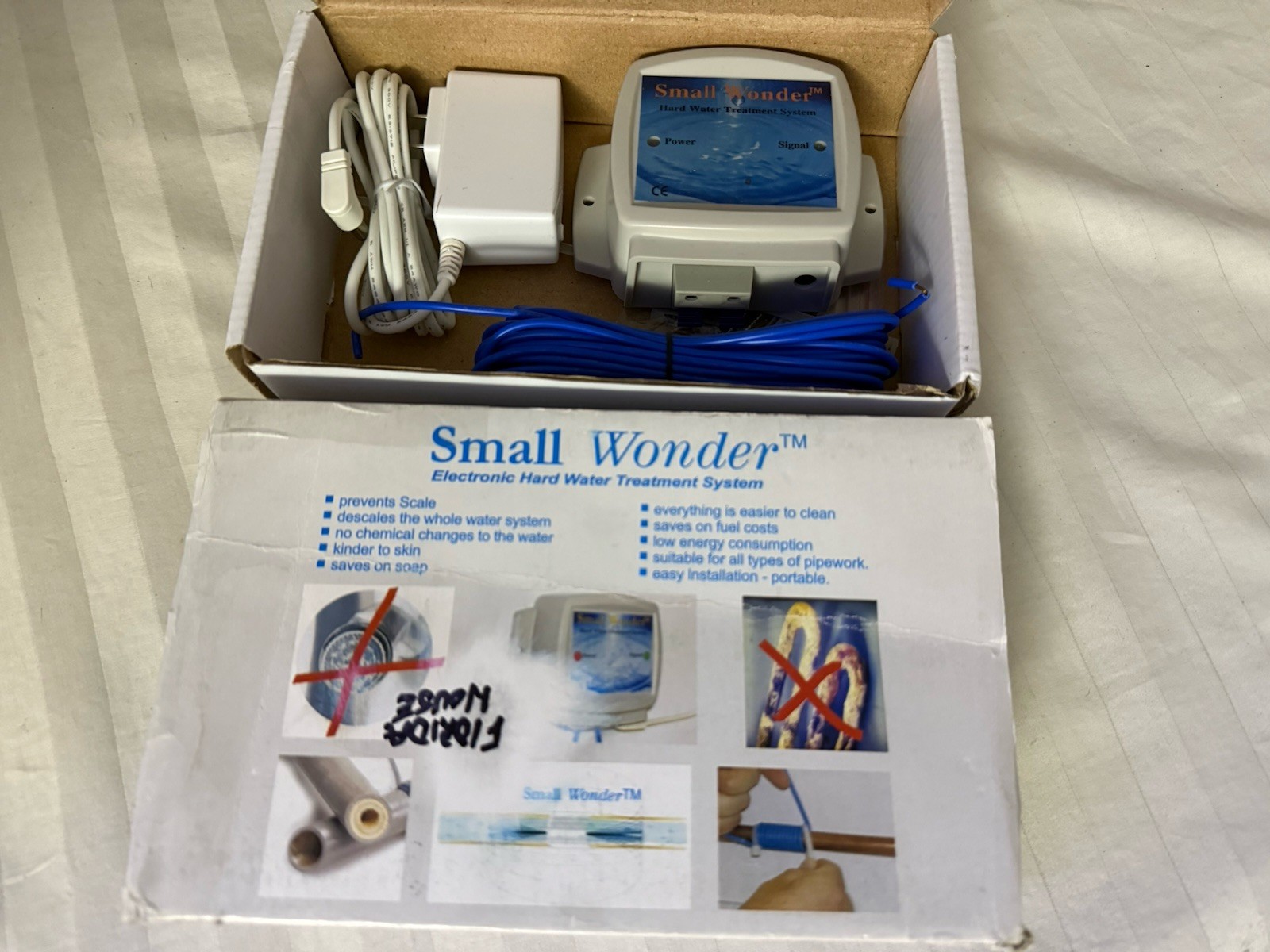 SCALEWATCHER SMALL WONDER HARD WATER TREATMENT UNIT 29384 - NEW gallery