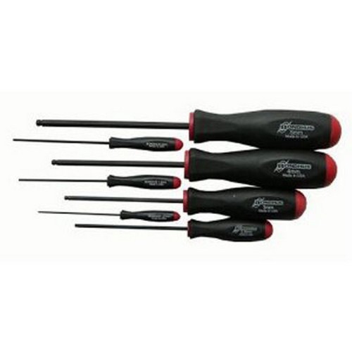 Bondhus 10687 Set 7 Ball End Screwdrivers, ProGuard Finish 1.27-5mm - USA Made gallery