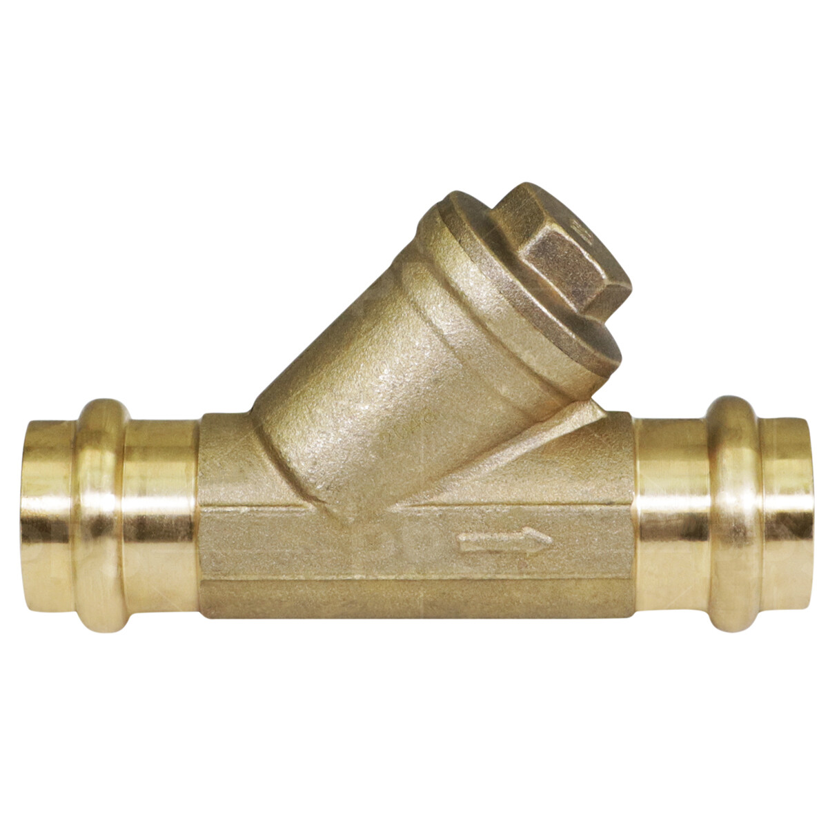1/2"-2"in Lead Free Y Strainer Valve Press Connection Pipe Fitting Flare x MIP gallery