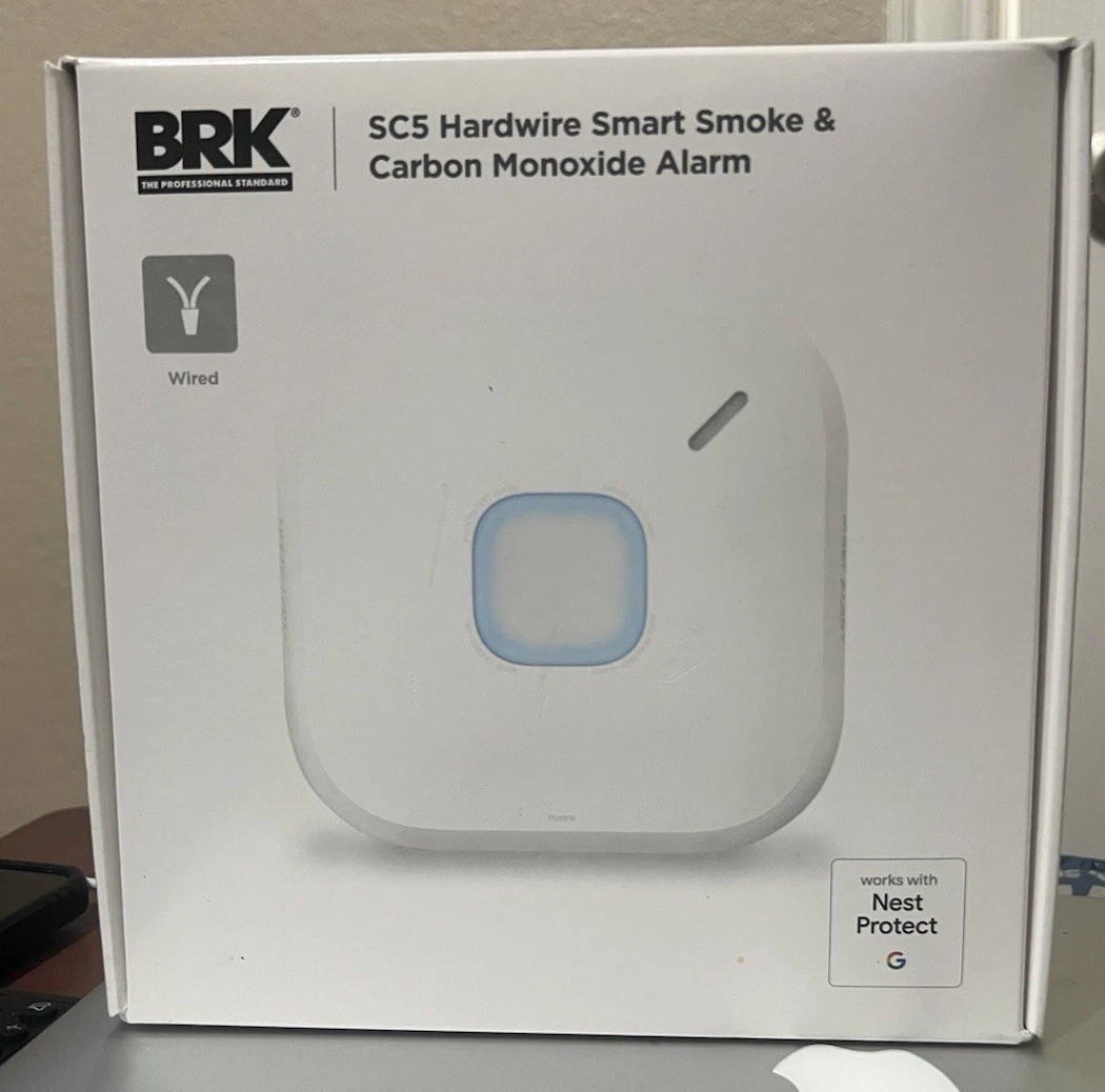 BRK SC5 Hardwire Smart Smoke & C02 Smoke Alarm (Read Description) gallery