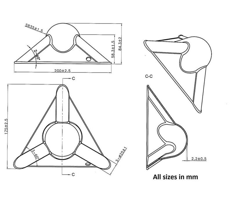 Mytee Products 20 Pack Large Triangular Tarp Protector Flatbed Tow Truck Trailer gallery