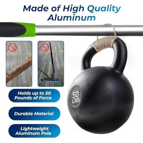 Professional Window Squeegee for Window Cleaning, 2 in 1 Rotatable 62 inches gallery