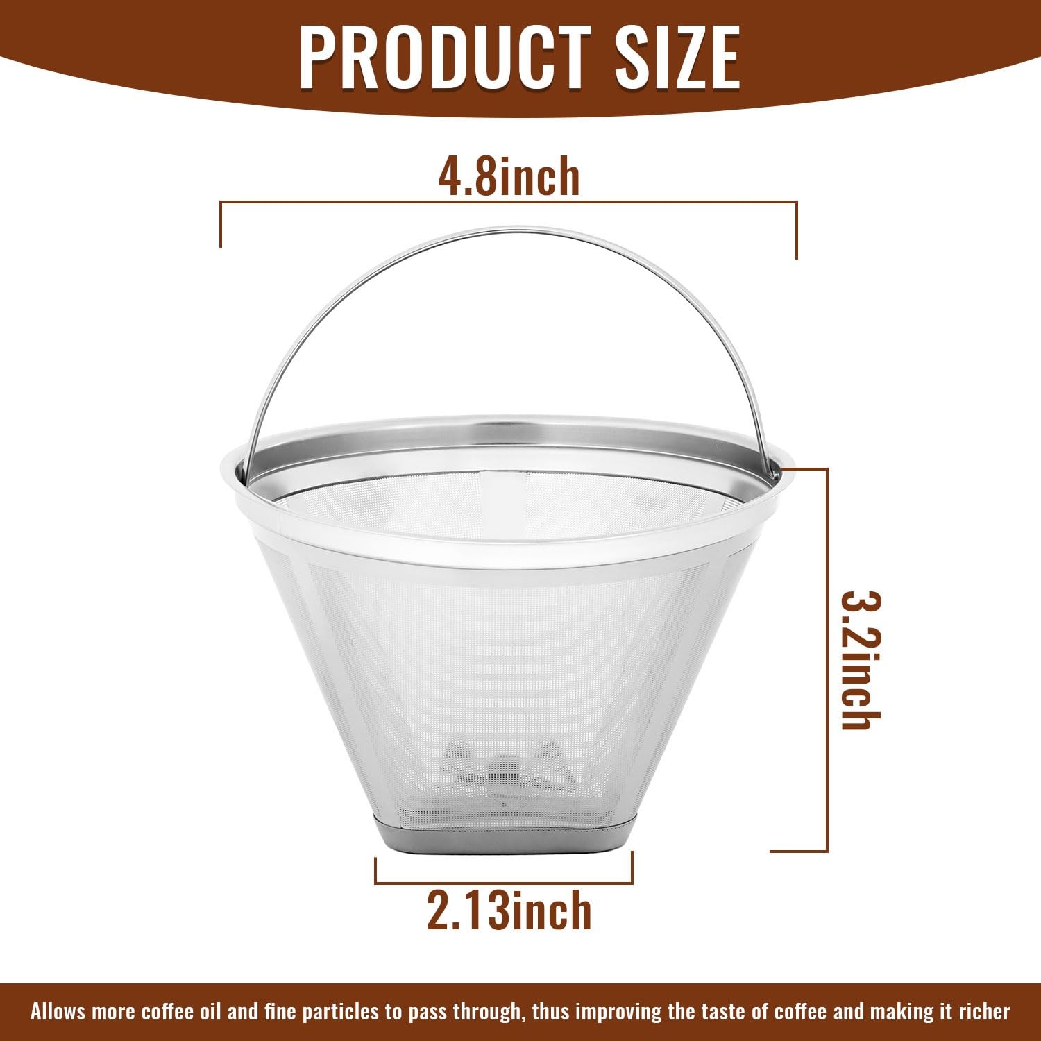 Reusable #4 Coffee Filter Compatible with Technivorm Moccamaster Coffee Machi... gallery