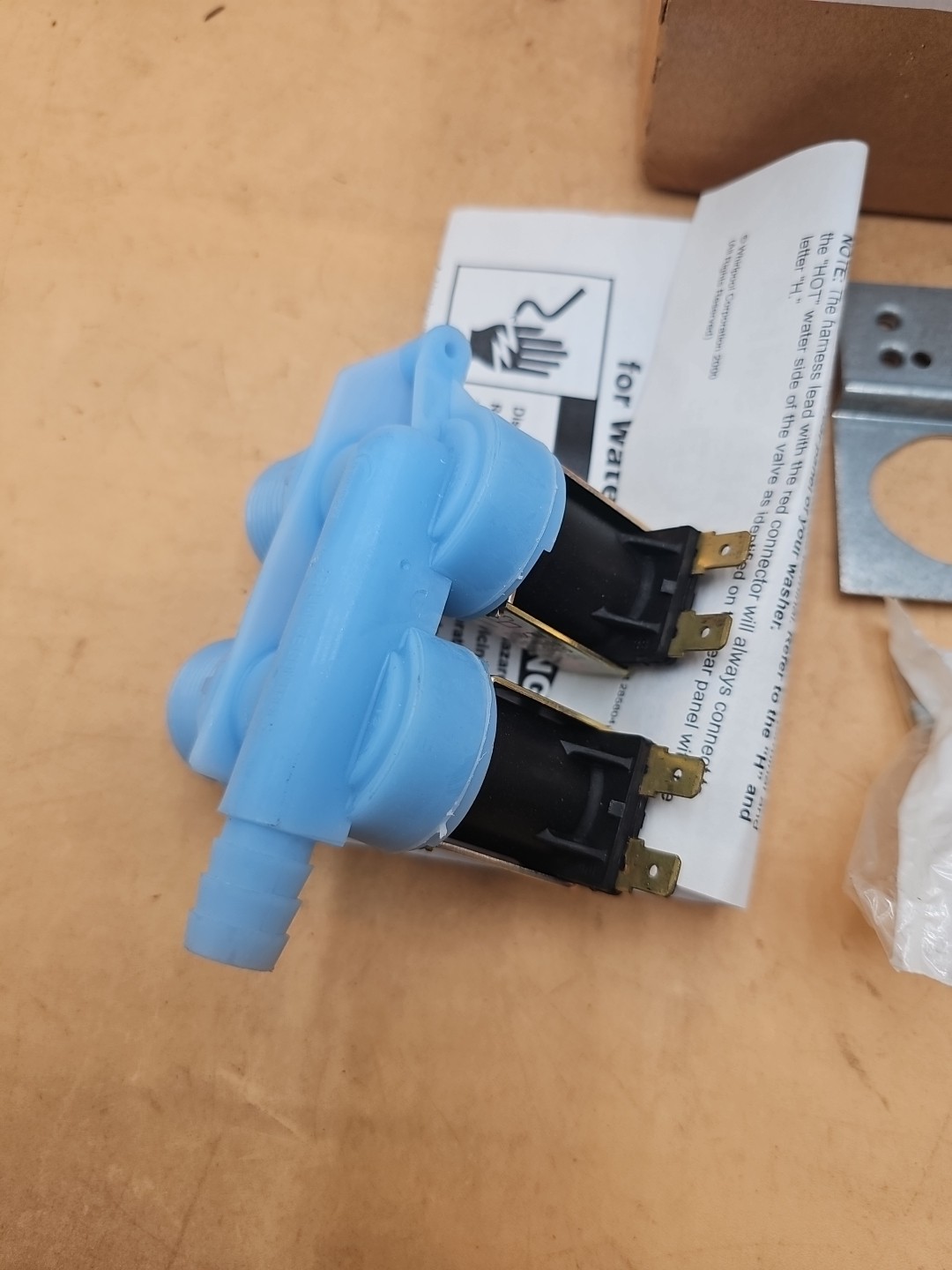 Whirlpool 285805 OEM Washer Washing Machine Water Inlet Valve gallery