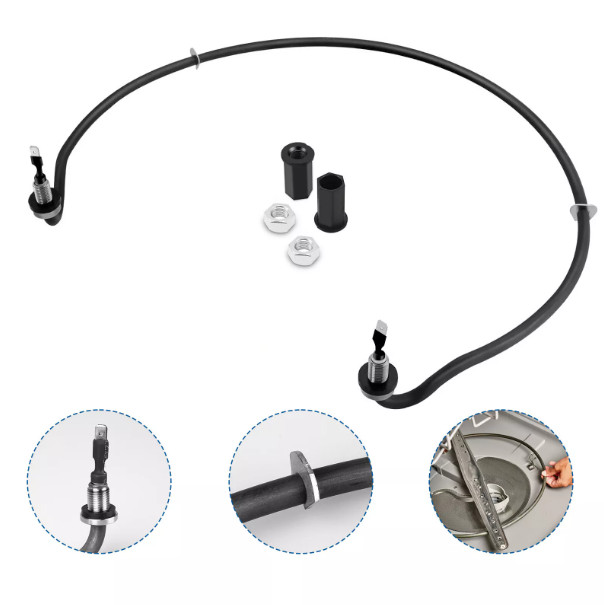 Dishwasher Heating Element Kit for KitchenAid KDTE254EBL0 KDTE254EBL1