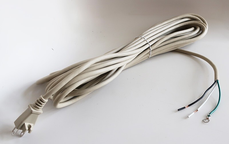50' ELECTRIC CORD FOR EUREKA SANITAIRE COMMERCIAL UPRIGHT VACUUMS, SC679, SC886 gallery