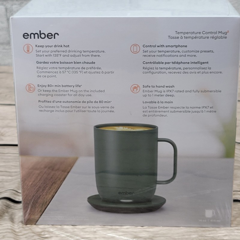 Ember Temperature Control 14oz Smart Mug 2 App-Controlled and Rechargeable gallery