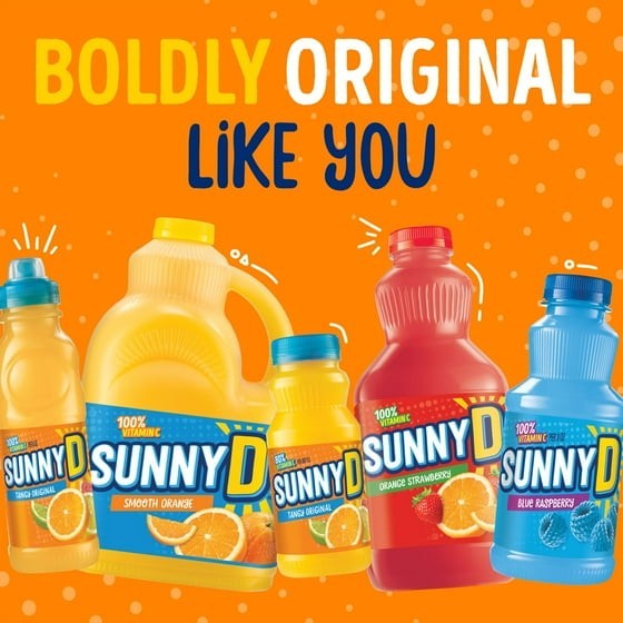 SUNNYD Fruit Punch Shelf Stable Juice drink 18 count 6.75 fl Oz Bottles... gallery