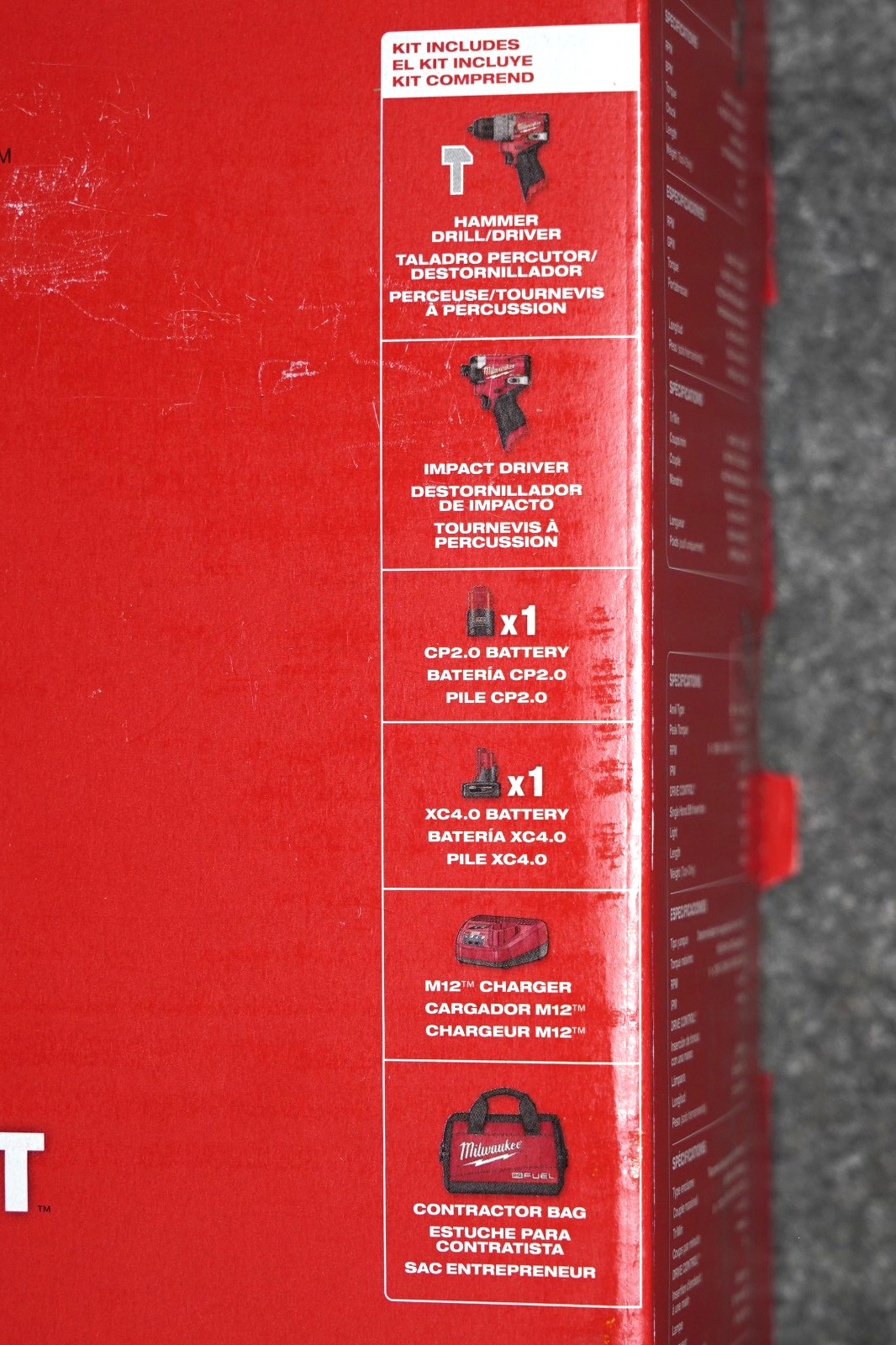 New! Milwaukee M12 FUEL 2-Tool Combo Kit Hammer Drill/Impact Driver Kit 3497-22 gallery