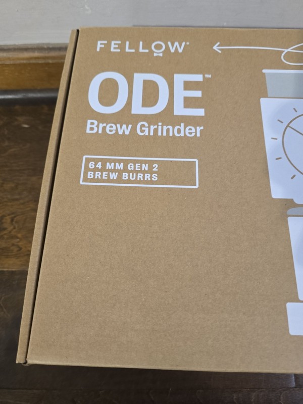 Fellow Ode Brew Gen 2 Burr Coffee Grinder -Matte White (D1211MW-US-SB) *NEW* gallery