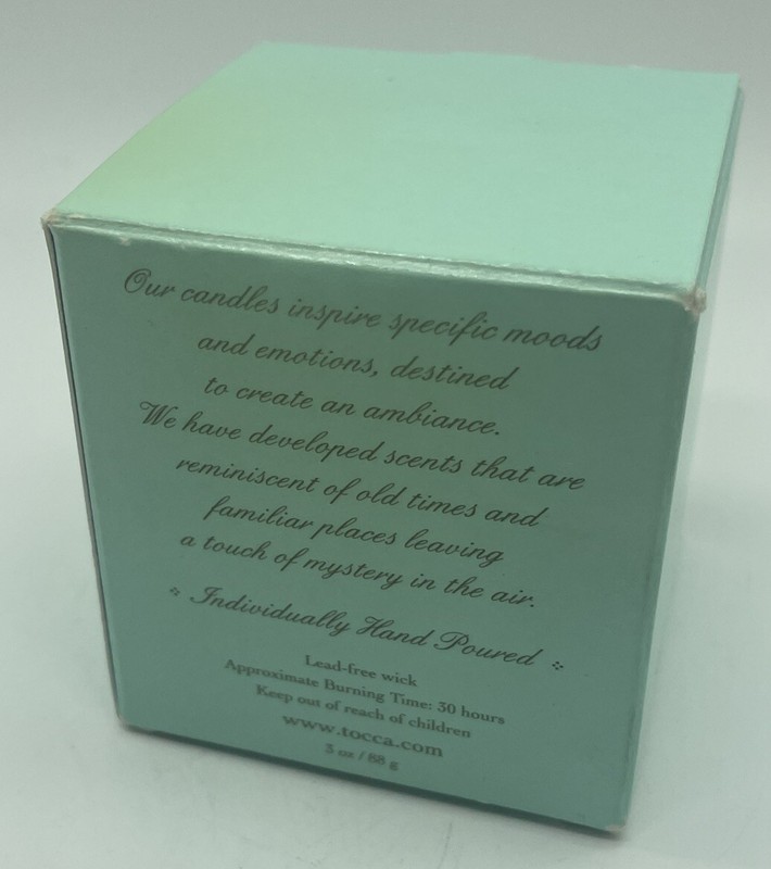 Tocca Colette Sandalwood Vanilla Candelina 3 Ounces New Hand Poured W Box gallery