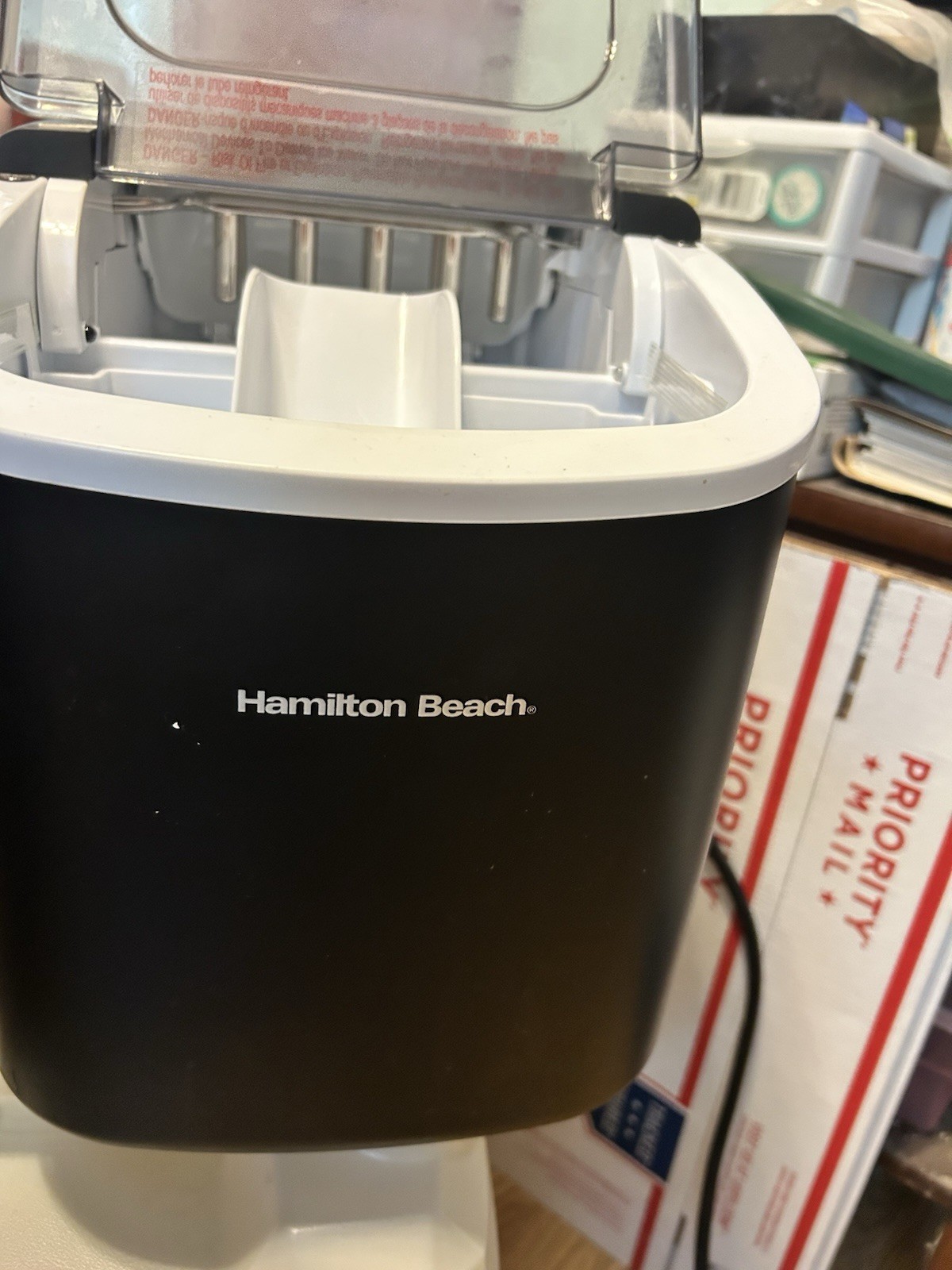 Countertop Portable Ice Maker - Produces 26 lbs. per Day 1.2L Water Tank gallery