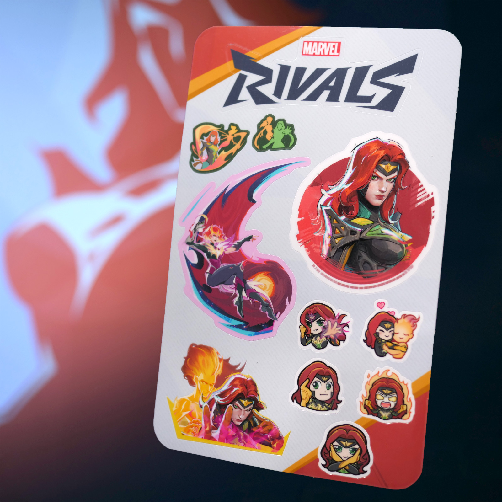 Marvel Rivals Phoenix (Jean Grey) X-Men Sticker Sheet gallery