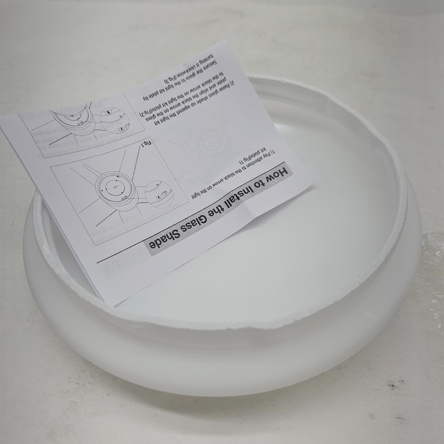 Replacement Light Shade Home Decorators Merwry 52in Ceiling Fan gallery