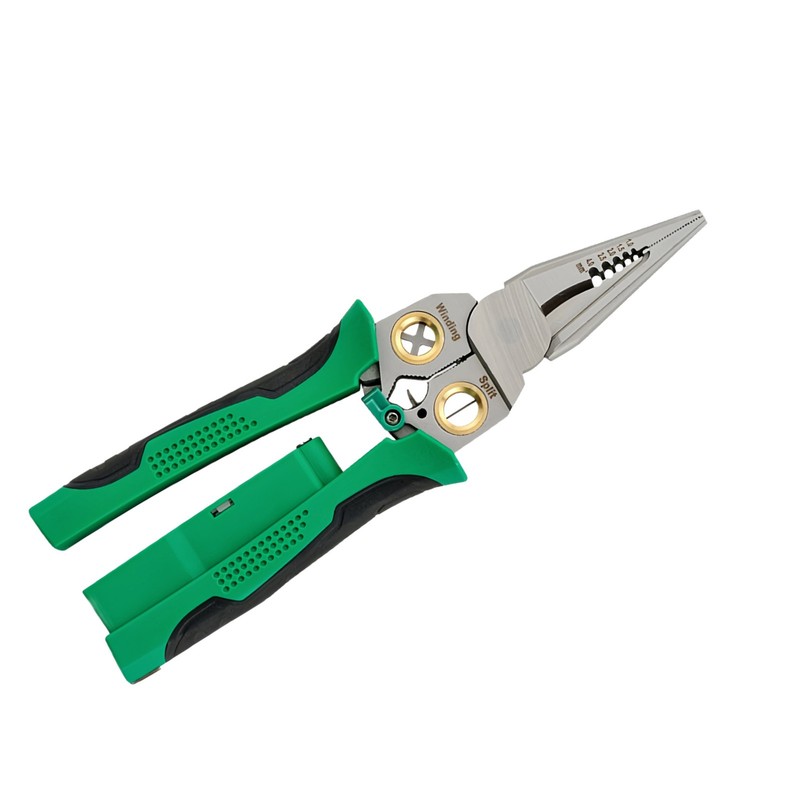 Heavy Duty Multi-Function Wire Stripper /w Voltage Detector for Electrical Work gallery