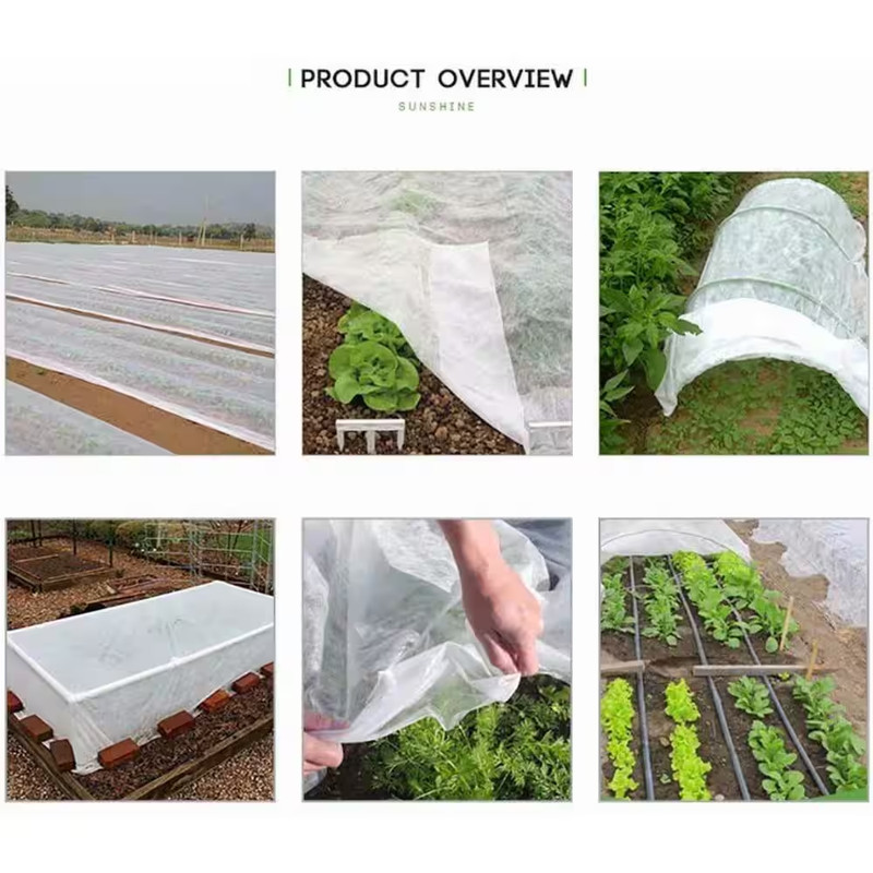 10 Ft. X 50 Ft. Row Covers for Vegetables Floating Plant Covers Freeze Protectio gallery