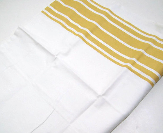 Pottery Barn Straw Yellow Pascal Stripe Standard Pillow Cover Sham New gallery