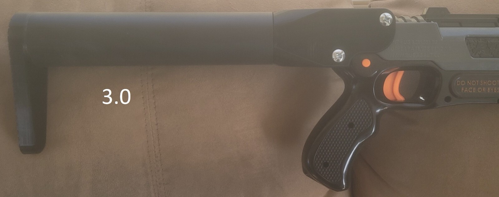Stock for A Salt Shooting Bug Gun 3D Printed 2.0 2.5 3.0 gallery