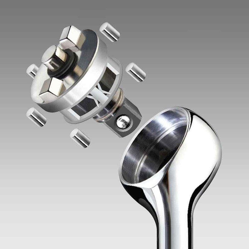 Zero Degree 1/4 in. Drive Gearless Ratchet with Socket Quick Release gallery