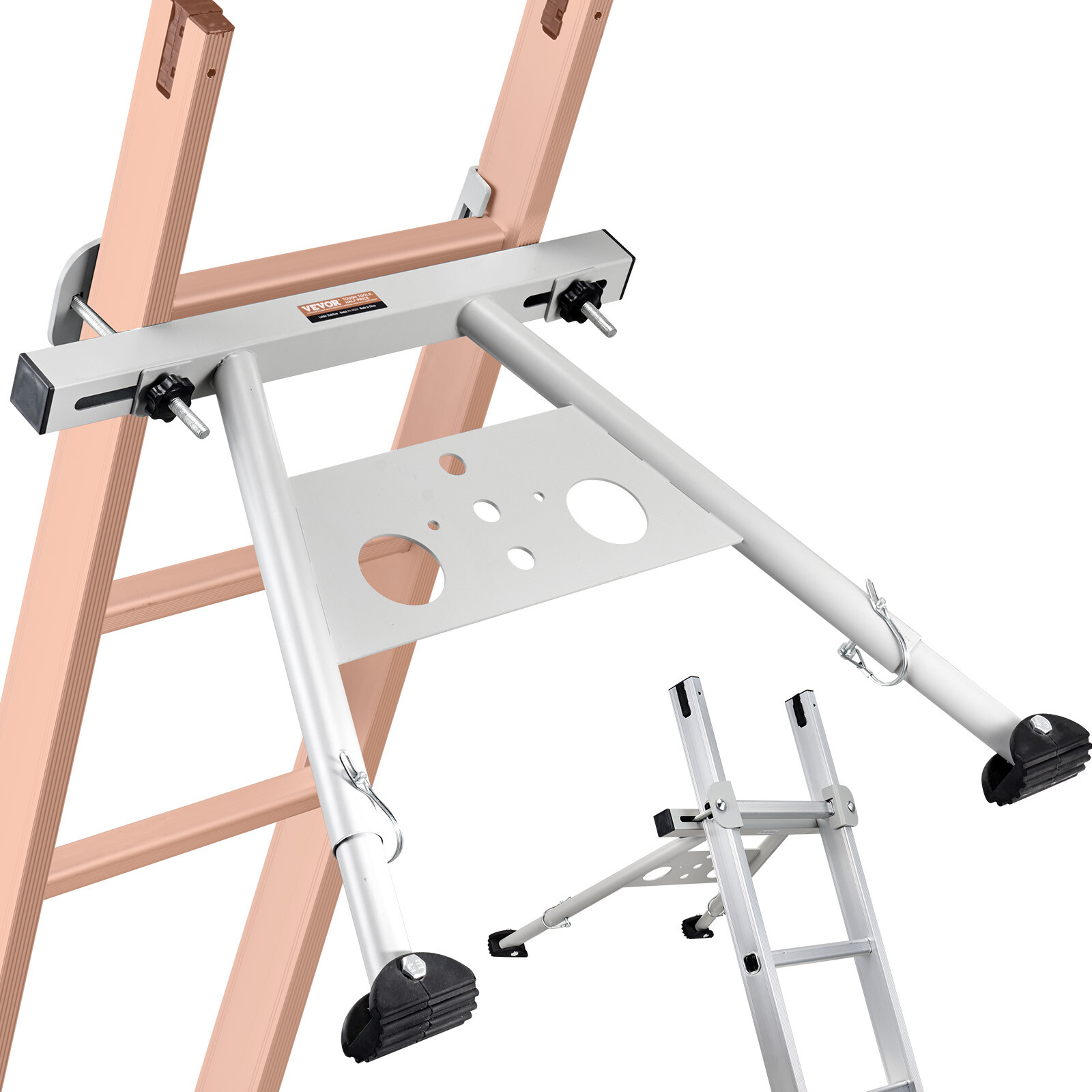 Ladder Stabilizer Adjustable Feet Extension Standoff Heavy Duty Accessory gallery