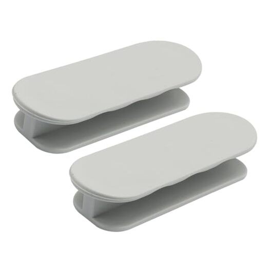 Murtenze 4 Pack Self-Adhesive Pull Handles, ABS Plastic Drawer Stick-on Gray gallery