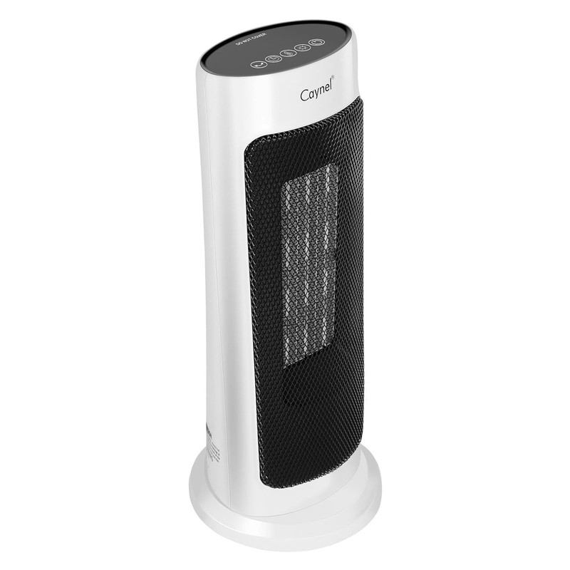 Oscillating Portable Ceramic Tower Heater 1500W Digital Thermostat 12Hour Timer gallery