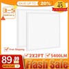5000K (Daylight White) 0-10V Dimmable, 2x2 LED Flat Panel Light, 45W 5400 Lumens gallery