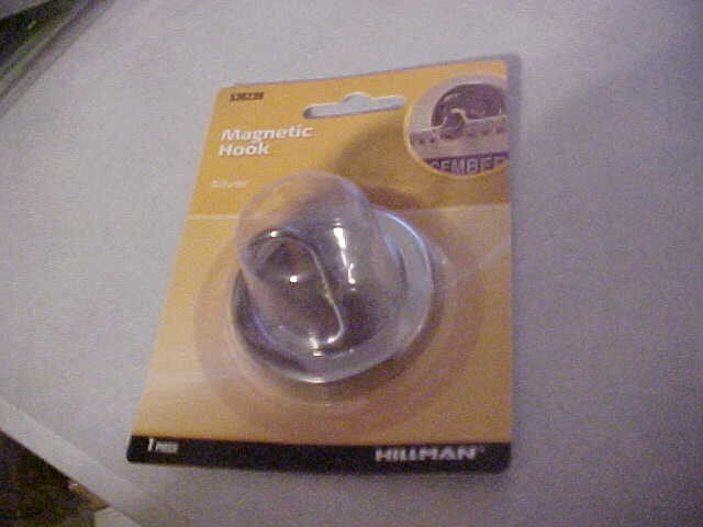 Magnetic Hook Wall Hanging Strong Holds Up To 9lbs Hillman #536239 Ships free gallery