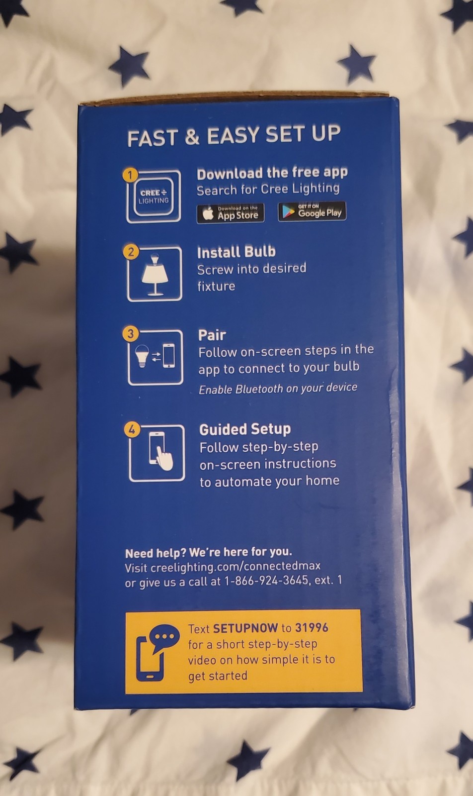 Cree Lighting Connected Max A21 Smart LED Bulb 2-Pack 15W 1600lm RGB gallery