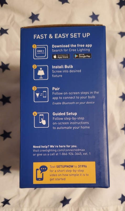Cree Lighting Connected Max A21 Smart LED Bulb 2-Pack 15W 1600lm RGB gallery