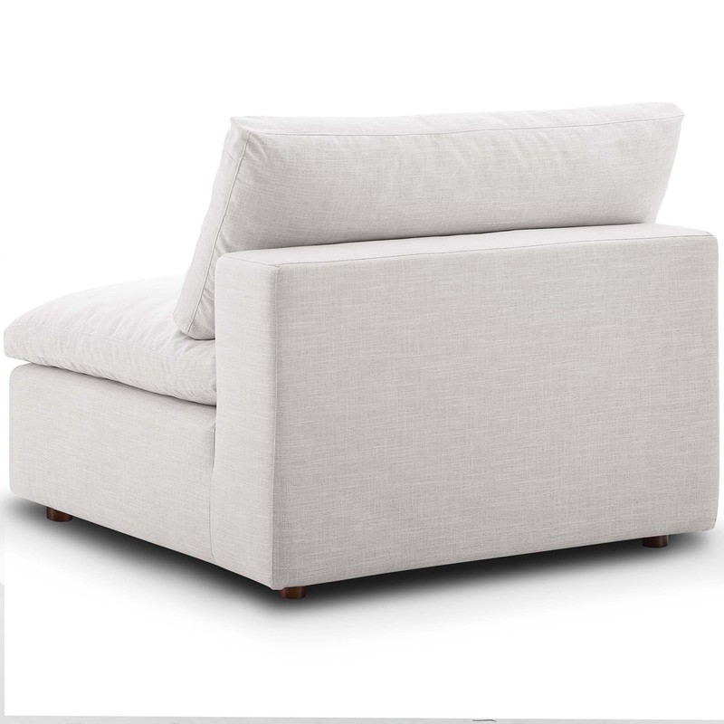 Modway Commix Down Filled Overstuffed 3-Piece Armless Sectional Sofa in Beige gallery