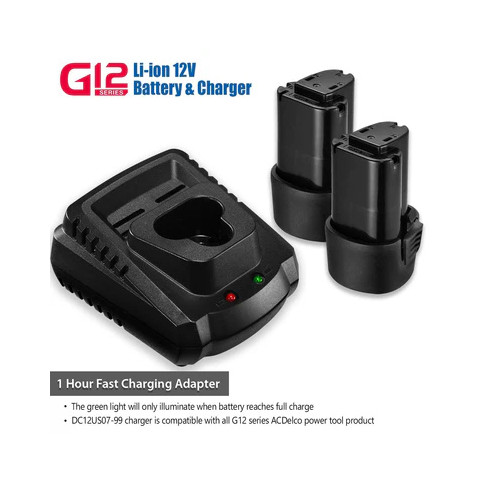 ACDelco G12 12V 1/4" Cordless Impat Driver, 82 ft-lbs, ARI12105P gallery