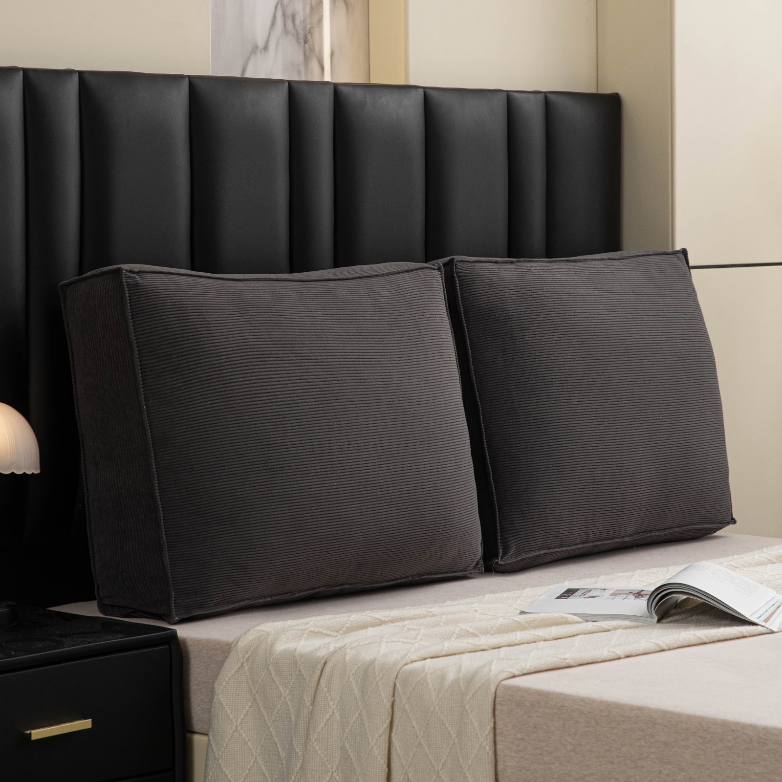 Skin Friendly Couch Cushion Square Headboard Pillows Supportive Pad for Sofa Bed gallery