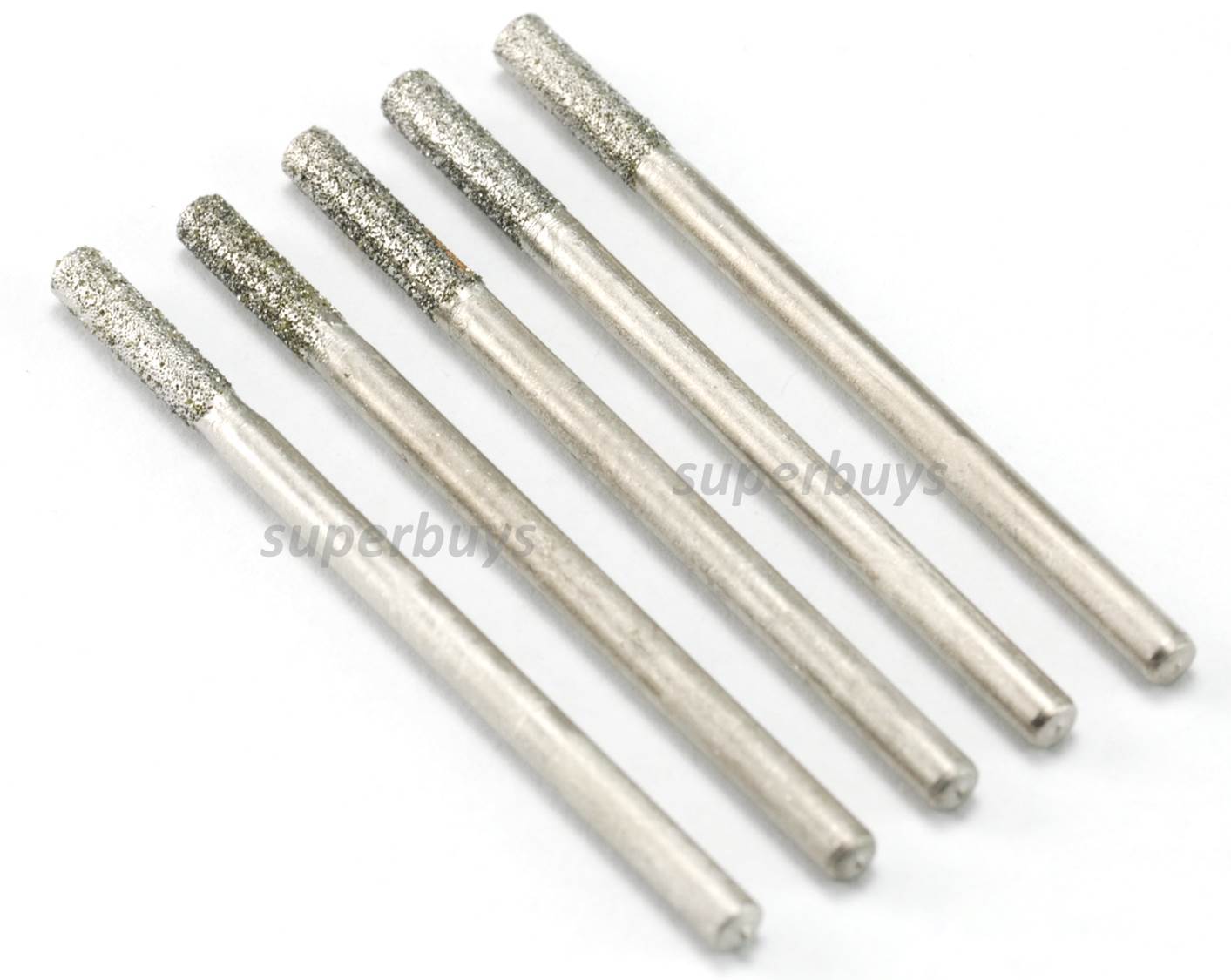 5pc 2.5mm Tip Diamond Burr Engraving For Rotary Drill Bit Set Hole Saw Tool gallery