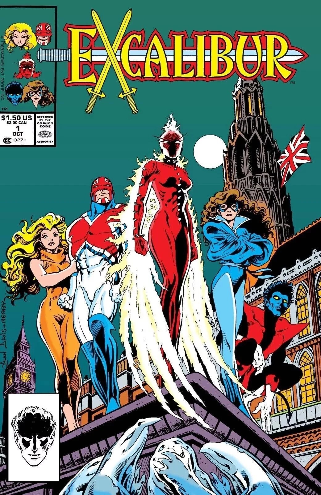 EXCALIBUR #1 COMIC BOOK COVER Poster print 20"x30" inches home decor gallery