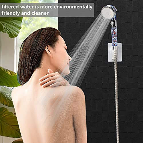 Jetting Shower Head, Modern Style, 3 Mode Shower Sprayer, High Pressure, gallery