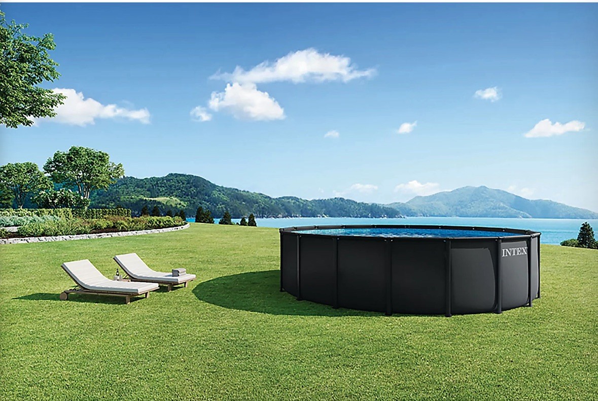 Intex Ultra XTR 18x52 Above Ground Pool Set Vacuum Pump Ladder Cover gallery