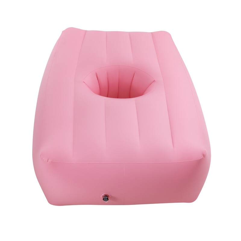 Foldable Inflatable Air Mattress Portable Built-in Electric Pump For Travel Home gallery