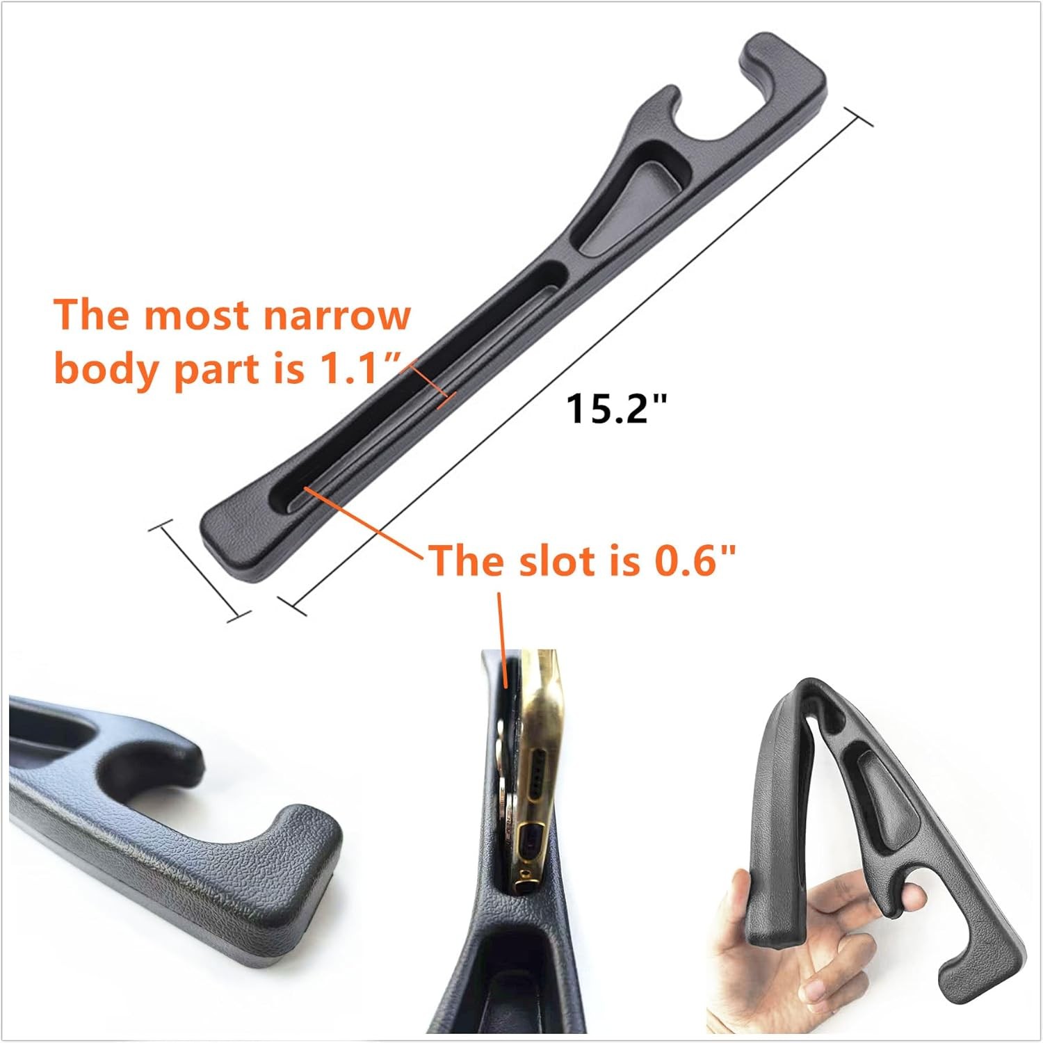 2 Pack Car Seat Gap Filler Stopper/Catcher, No-Drop Seat Guard Insert Between Se gallery